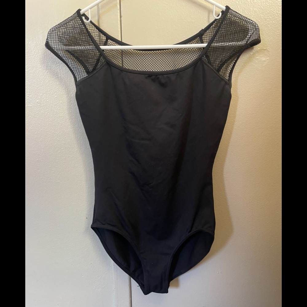 Black Bloch Medium Leotard
